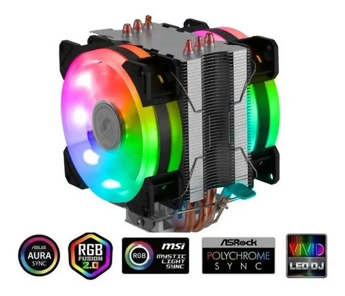 Cooler Multi Socket Gamer Rgb Dex Dx-9107d Cod: 3426